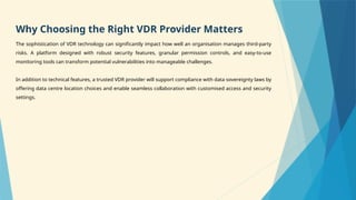 Why Contractors Are a Hidden Risk to VDR Data Security | PPTX