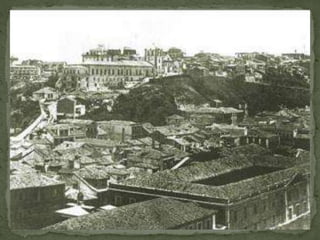 Morro do Castelo no final do século XIX
 