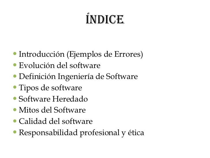 Introduccion A La Ingenieria De Software