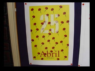 Exposição trabalhos alunos_25 de abril