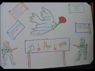 Exposição trabalhos alunos_25 de abril