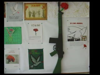 Exposição trabalhos alunos_25 de abril