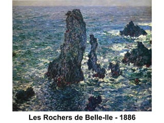 Les Rochers de Belle-Ile - 1886
 