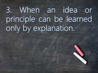 Expository Methods Expository Method of Teaching | PPTX