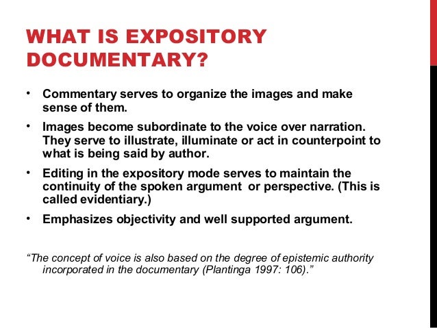 Poetic mode documentary image