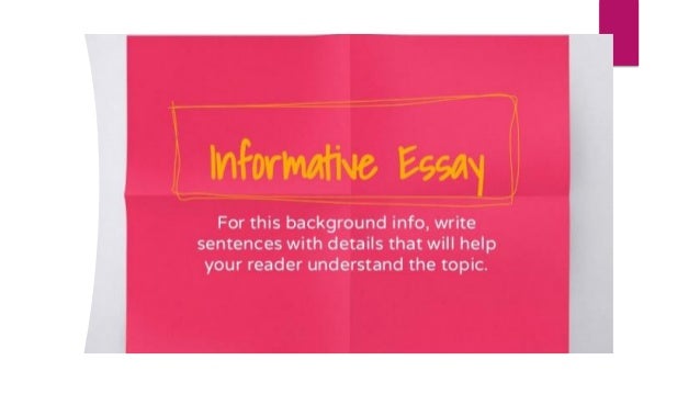 Expository essay nasıl yazılır