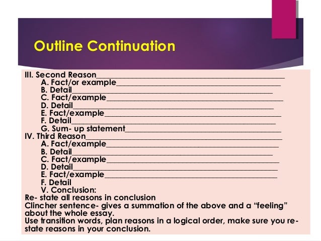 Expository essay powerpoint