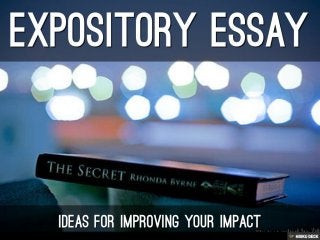 Expository Evidence