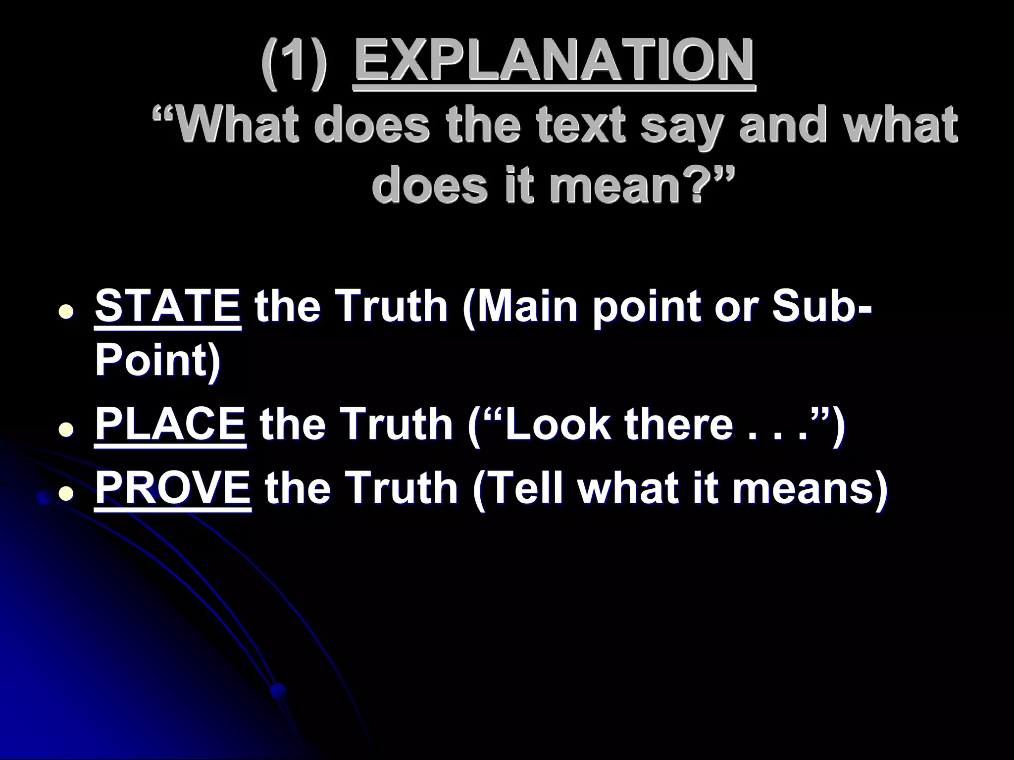 Expository Preaching, Lecture 3 (How, Part 2)