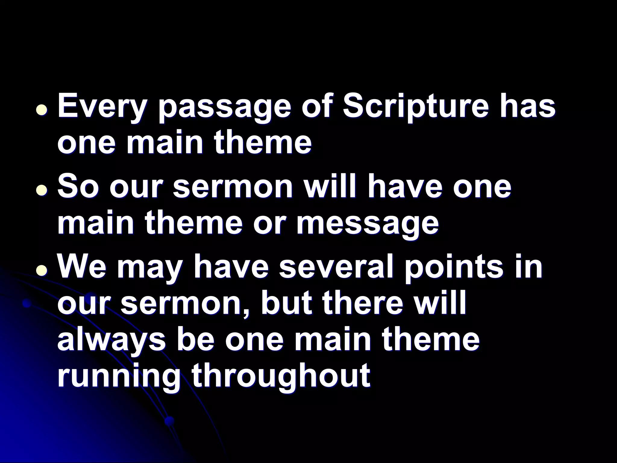 Expository Preaching, Lecture 3 (How, Part 2)