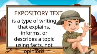 Expository text in Writing letter english | PPTX