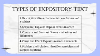 Comprehensive Guide to Understanding and Writing Expository Texts | PPTX
