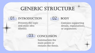 Comprehensive Guide to Understanding and Writing Expository Texts | PPTX