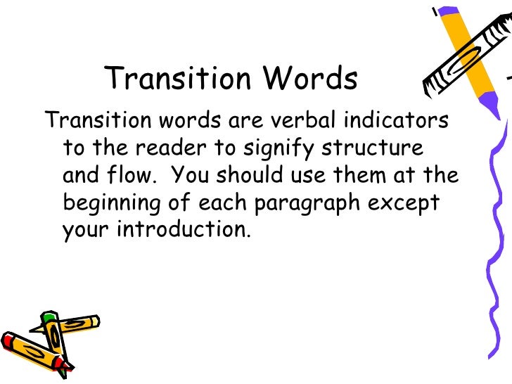 expository writing expository essay transition words