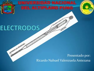 Presentado por:
Ricardo Nahuel Valenzuela Antezana
 