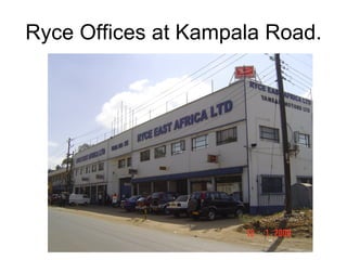 Ryce Offices at Kampala Road. 
