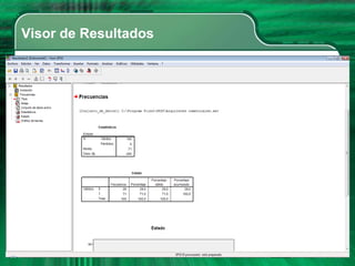 Visor de Resultados
 