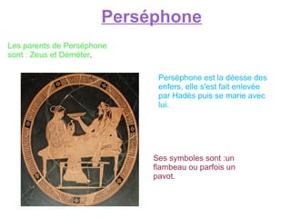 Exposés mythologie
