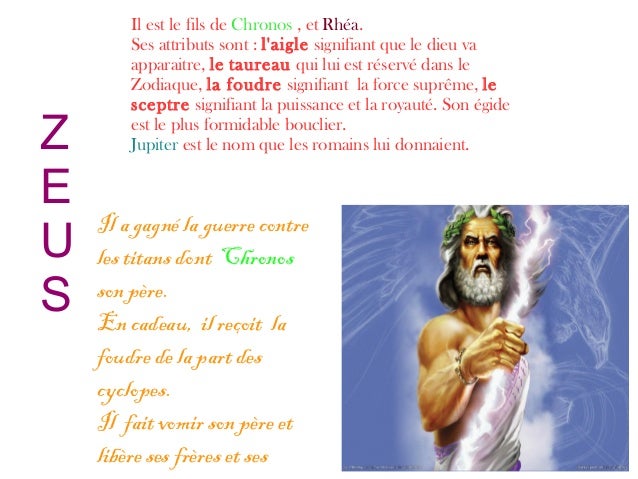exposé sur zeus