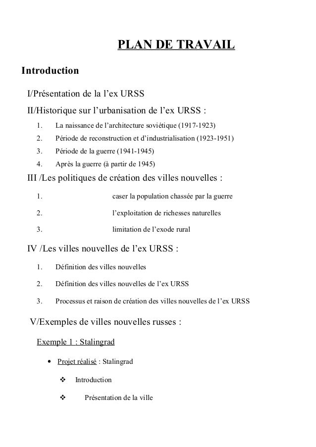 Exemple D Une Introduction D Un Expose