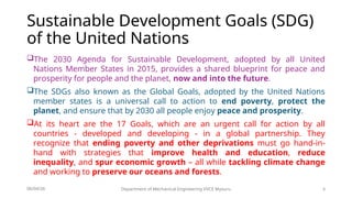 Sdg&e Introduction Exposure-to-SDG -Dr Rishi JP.ppt a overview | PPT