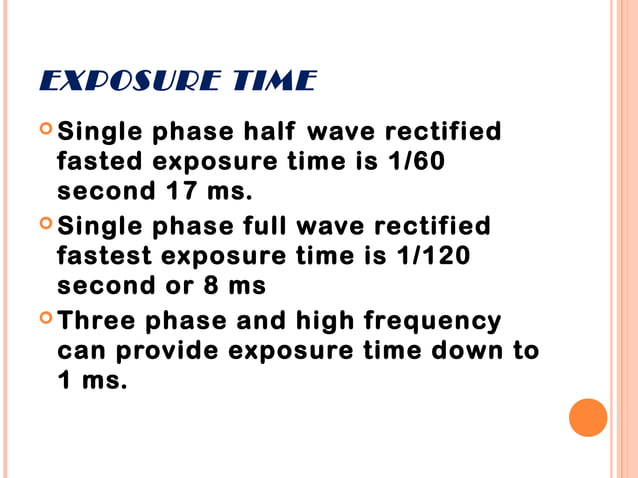Exposure factors2 | PPT