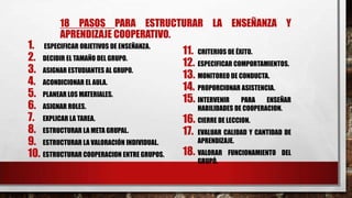 Grupos de aprendizaje | PPTX