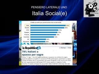 PENSIERO LATERALE UNO
Italia Social(e)
 