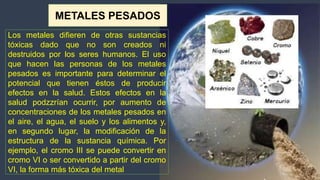 Expo toxixidad ambiental