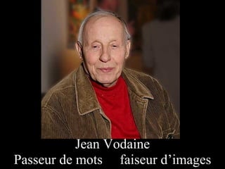 Jean Vodaine Passeur de mots  faiseur d’images 