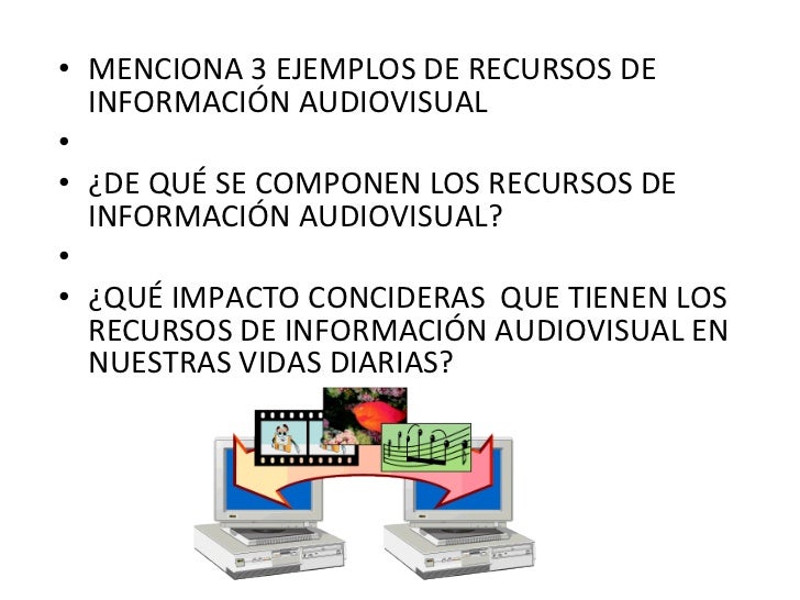 Recursos Audiovisuales