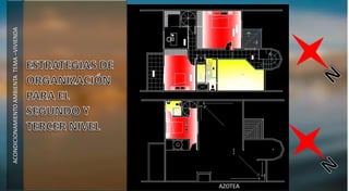 ACONDICIONAMIENTOAMBIENTATEMA–VIVIENDA
SEGUNDA PLANTA
AZOTEA
 