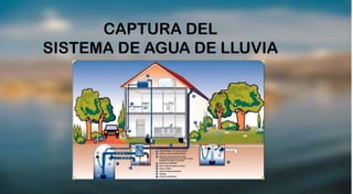 CAPTURA DEL
SISTEMA DE AGUA DE LLUVIA
 