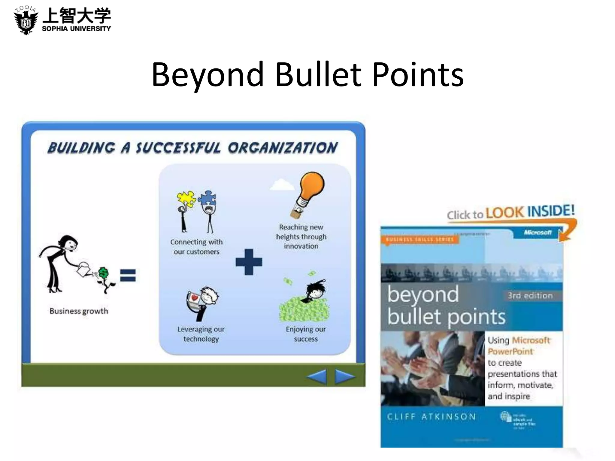 Beyond Bullet Points 
 