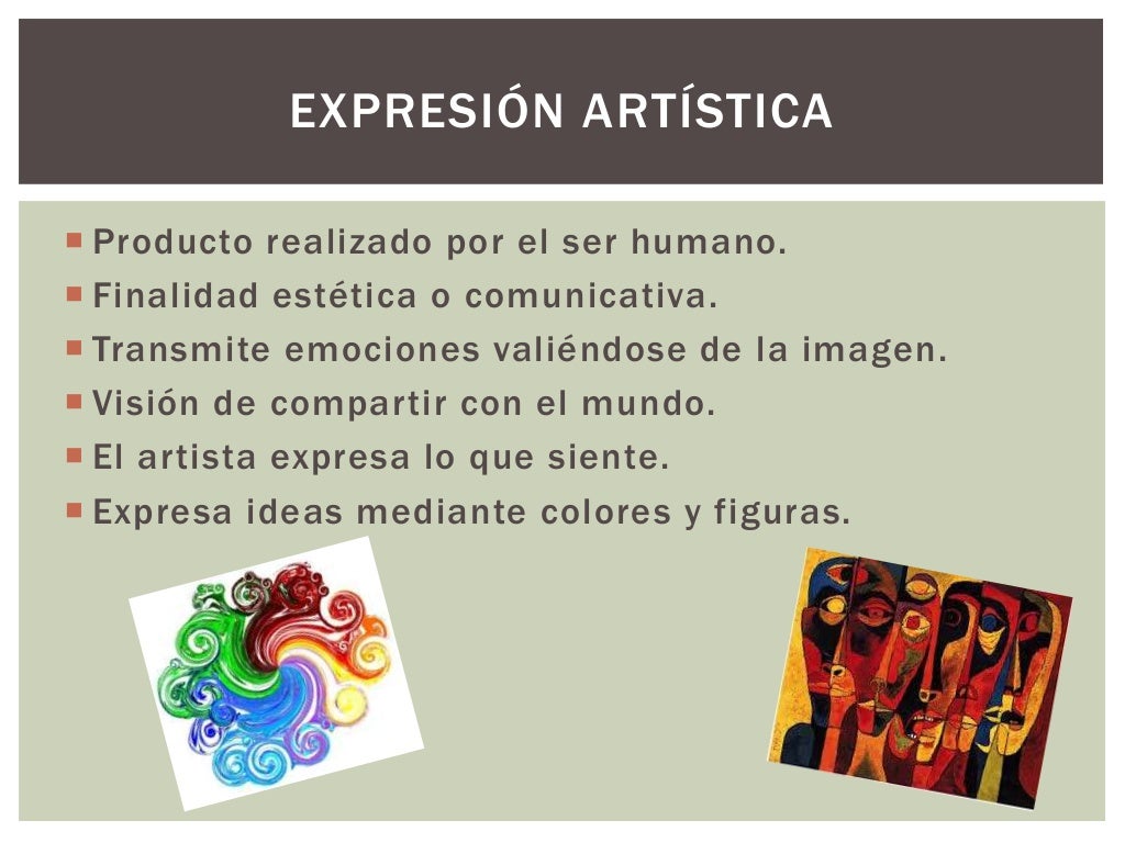 Concepto Expresión artística Concepto Expresión artística