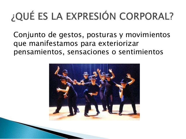 Expresion corporal
