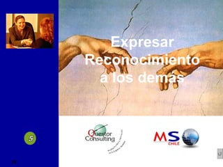 Expresar Reconocimiento a los demás 