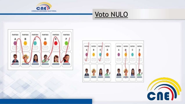 Resultado de imagen para ecuador voto nulo