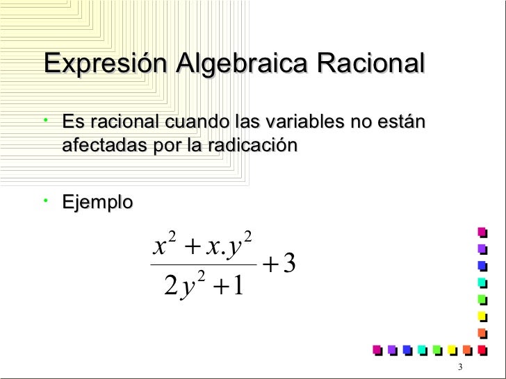 Expresiones Algebraicas Y Sus Operaciones