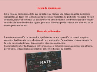 Expresiones algebraicas, Producto Notable