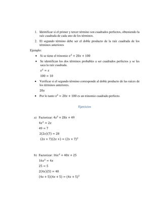 Expresiones algebraicas