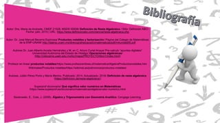 Expresiones algebraicas ad 0101