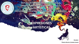 ALUMNO:
PARISCA ACOSTA, LEONARD JUNIOR
EXPRESIONES
ARTÍSTICAS
 