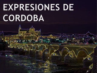 Expresiones de Córdoba