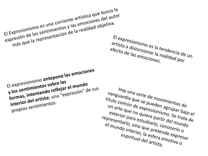 Expresionismo Expresionismo