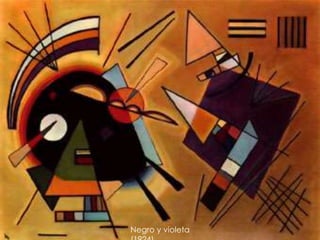 Negro y violeta
 
