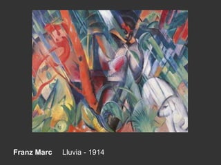 Franz Marc Lluvia - 1914
 