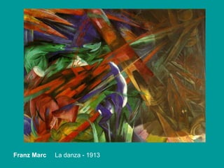 Franz Marc  La danza - 1913 