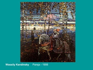Wassily Kandinsky  Pareja - 1906 