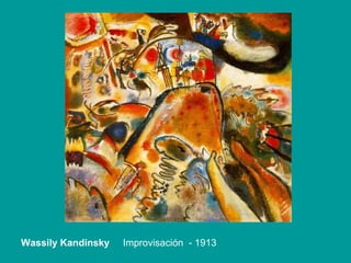 Wassily Kandinsky  Improvisación  - 1913 